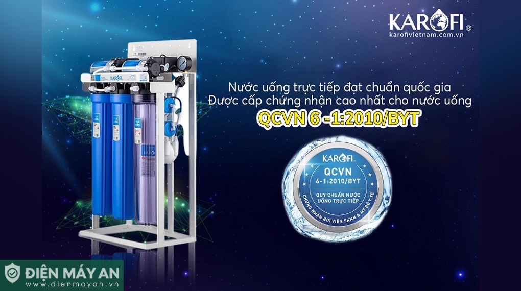 Máy lọc nước bán công nghiệp Karofi KT-KB50 (50 lít/giờ)